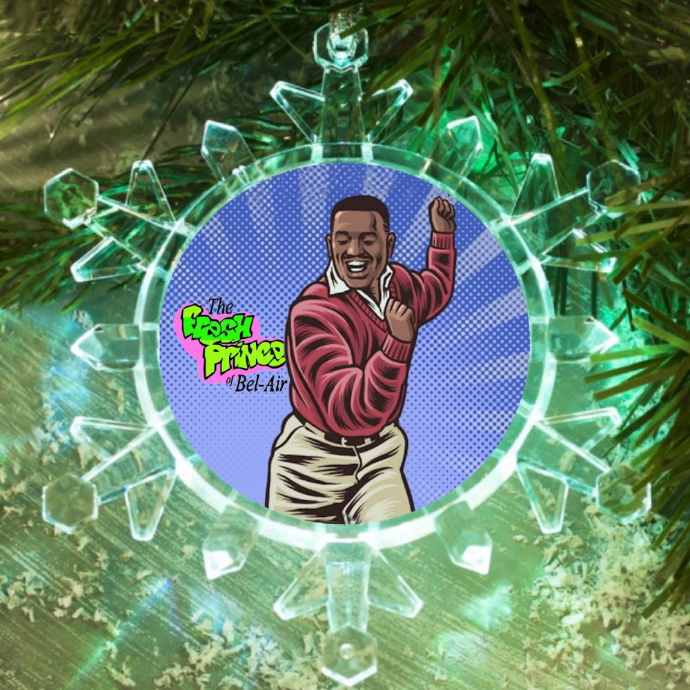 Carlton Dance The Fresh Prince Of Bel-Air Holiday Christmas Tree Ornament
